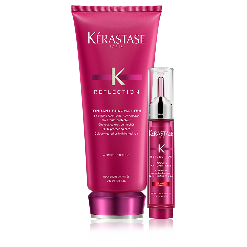 Kérastase Réflection Touche Chromatique Rouge, soin capillaire correcteur de couleur, 10ml