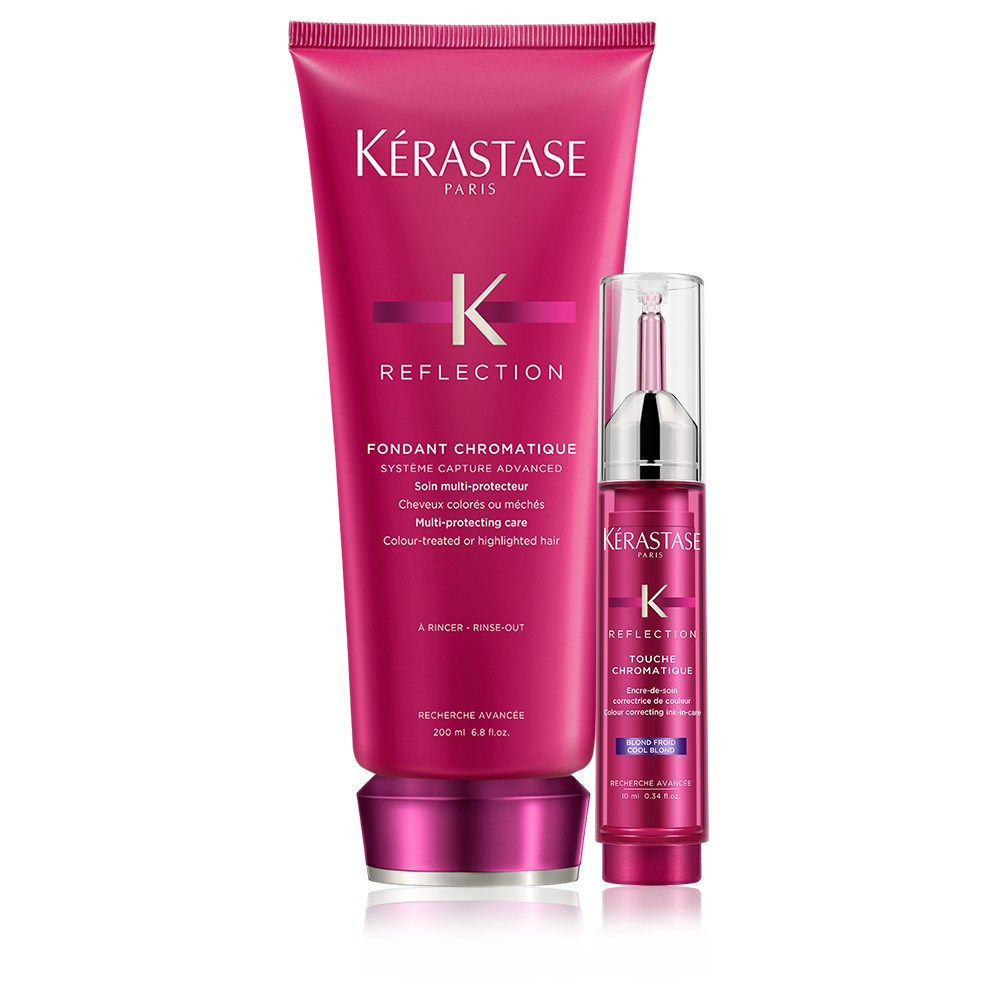 Kérastase Réflection Touche Chromatique Blond Froid, soin capillaire correcteur de couleur, 10ml